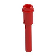 Technic Pin 1/2 with 2L Bar Extension (Red)
