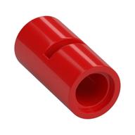 Technic Pin Connector Round [Slotted] (Red)