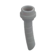 Weapon Lightsaber Hilt Short Curved with Ridges (Light Bluish Gray)