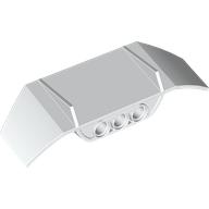 Technic Car Spoiler 3 x 8 [Three Holes] (White)