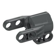 Technic Axle and Pin Connector Block 4 x 3 x 2 1/2 [Linear Actuator Holder] (Dark Bluish Gray)