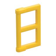 Window 1 x 2 x 3 Pane with Thick Corner Tabs (Yellow)