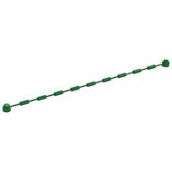 String with End Studs and Minifig Grips 21L (Green)