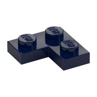 Plate 2 x 2 Corner (Dark Blue)