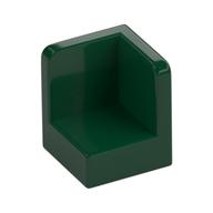 Panel 1 x 1 x 1 Corner (Dark Green)