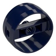 Technic Cylinder 4 x 4 with Pin Holes and Centre Bar, Closed Sides on Bar (Dark Blue)