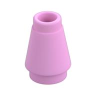 Cone 1 x 1 [Top Groove] (Bright Pink)