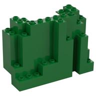 Rock Panel Rectangular 4 x 10 x 6 (Green)