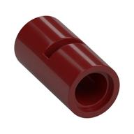 Technic Pin Connector Round [Slotted] (Dark Red)