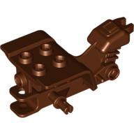 Vehicle Body, Tricycle Top with Reddish Brown Chassis (Reddish Brown)