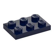 Plate 2 x 3 (Dark Blue)