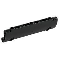 Technic Panel Curved 11 x 3 with 2 Pin Holes through Panel Surface (Black)