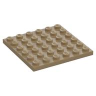 Plate 6 x 6 (Dark Tan)
