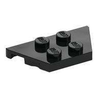 Wedge Plate 2 x 4 (Black)