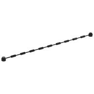 String with End Studs and Minifig Grips 21L (Black)