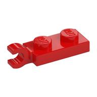 Plate Special 1 x 2 with Clip Horizontal on End (Red)