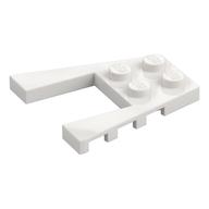 Wedge Plate 4 x 4 with 2 x 2 Cutout (White)