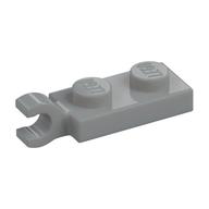 Plate Special 1 x 2 with Clip Horizontal on End (Light Bluish Gray)