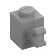 Brick Special 1 x 1 with Clip Horizontal (Light Bluish Gray)