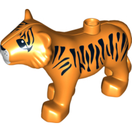 Duplo Animal Tiger Adult New Style (Orange)