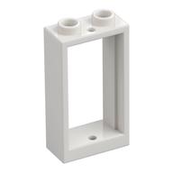Window 1 x 2 x 3 Flat Front (White)
