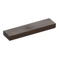 Tile 1 x 4 with Groove (Dark Brown)