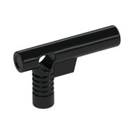 Equipment Hose Nozzle / Gun with Side String Hole Simplified (Black)
