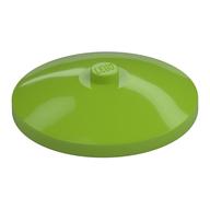 Dish 4 x 4 Inverted [Radar] (Lime)