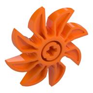 Propeller 8 Blade 5 Diameter (Orange)
