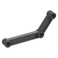 Technic Link 1 x 9 Bent (6 - 4) (Dark Bluish Gray)