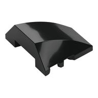 Brick Wedged, Curved 4 x 3 No Studs [Plain] (Black)