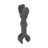 Arm Mechanical Straight (Droid) [2 Clips at 90°] (Dark Bluish Gray)
