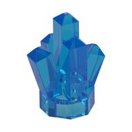 Rock 1 x 1 Crystal 5 Point (Trans-Dark Blue)