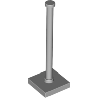 Tile Special 2 x 2 with Bar and Stud (Light Bluish Gray)