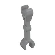 Arm Mechanical Straight (Droid) [2 Clips at 90°] (Light Bluish Gray)