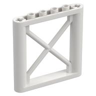 Support 1 x 6 x 5 Girder Rectangular (White)