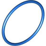 Technic Rubber Belt Medium [26mm ID] [Round Cross Section] (Blue)