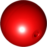 Projectile, Large Figure Weapon, Zamor Sphere / Ball (Red)