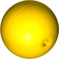 Projectile, Large Figure Weapon, Zamor Sphere / Ball (Yellow)