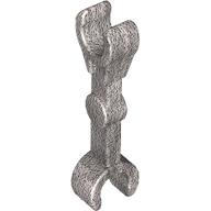 Arm Mechanical Straight (Droid) [2 Clips at 90°] (Metallic Silver)