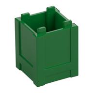 Container Box 2 x 2 x 2 - Top Opening (Green)