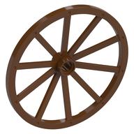 Wheel Wagon Giant (56mm D., 7 studs Dia.) (Reddish Brown)