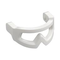 Headwear Accessory Visor Snow Goggles (White)