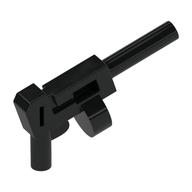 Weapon Gun [Automatic Long Barrel and Round Magazine] (Black)