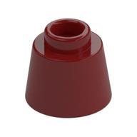 Cone 1.17 x 1.17 x 2/3 (Fez) (Dark Red)