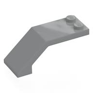 Windscreen 5 x 2 x 1 2/3 (Light Bluish Gray)