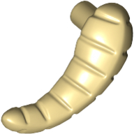 Creature Body Part, Horn, Wampa / Tauntaun Left (Tan)
