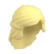Hair Mid-Length with Braid around Sides (Bright Light Yellow)