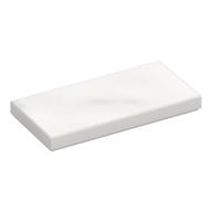 Tile 2 x 4 with Groove (White)