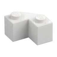 Brick Wedged 2 x 2 Facet (White)